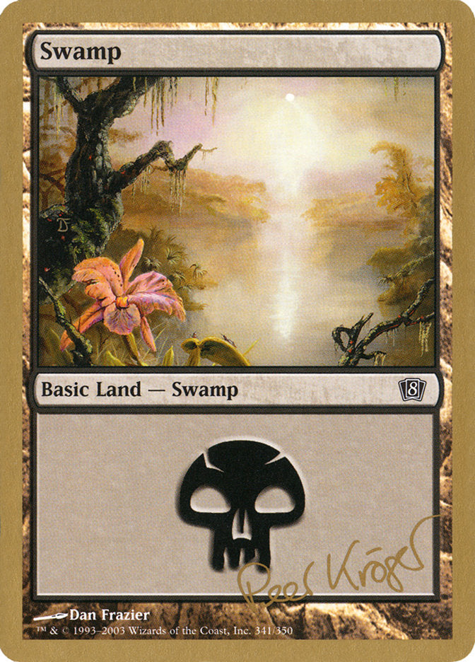 Swamp (pk341) (Peer Kroger) [World Championship Decks 2003] | Odin's Place