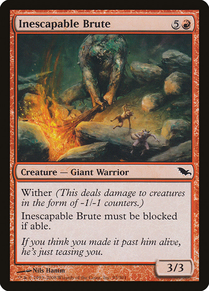 Inescapable Brute (95) [Shadowmoor] | Odin's Place