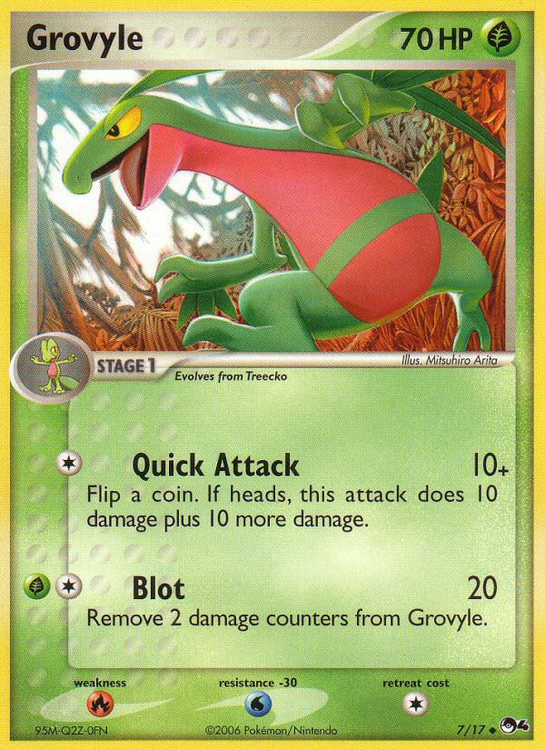 Grovyle (7/17) [POP Series 4] | Odin's Place