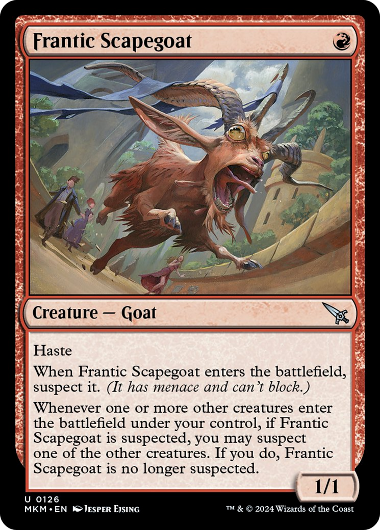 Frantic Scapegoat [Murders at Karlov Manor] | Odin's Place