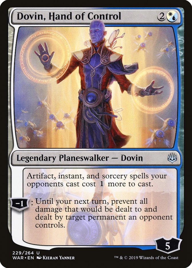 Dovin, Hand of Control (229) [War of the Spark] | Odin's Place