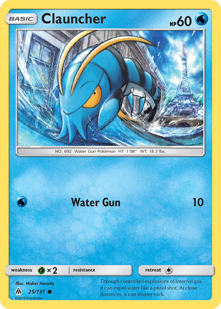 Clauncher (25/131) [Sun & Moon: Forbidden Light] | Odin's Place