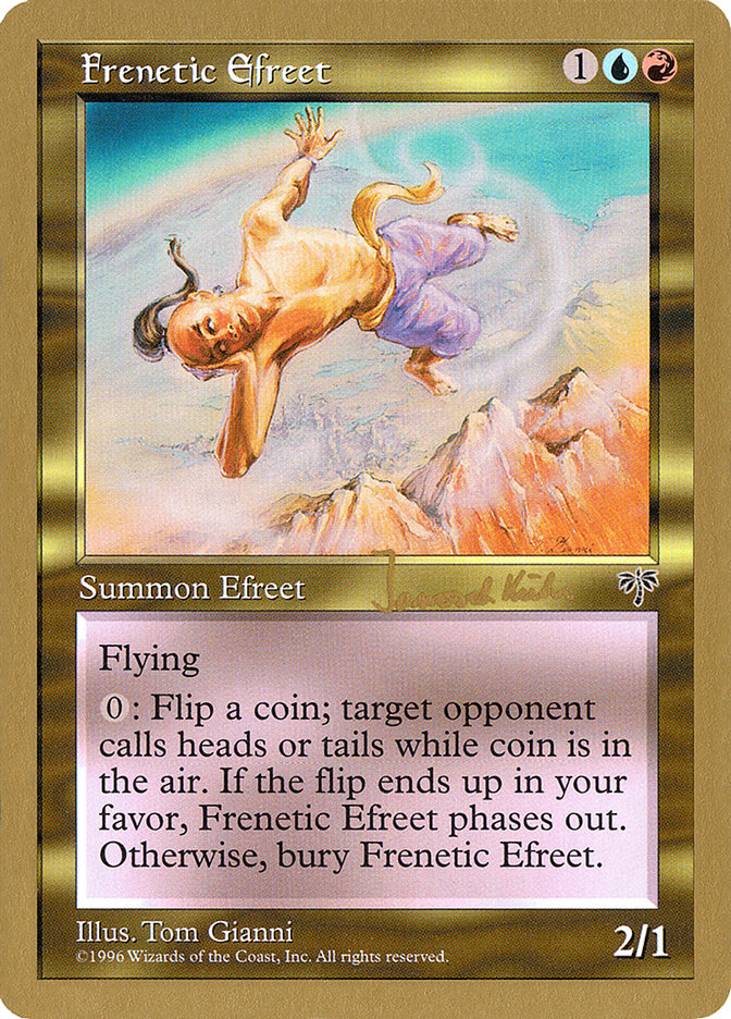 Frenetic Efreet (Janosch Kuhn) [World Championship Decks 1997] | Odin's Place