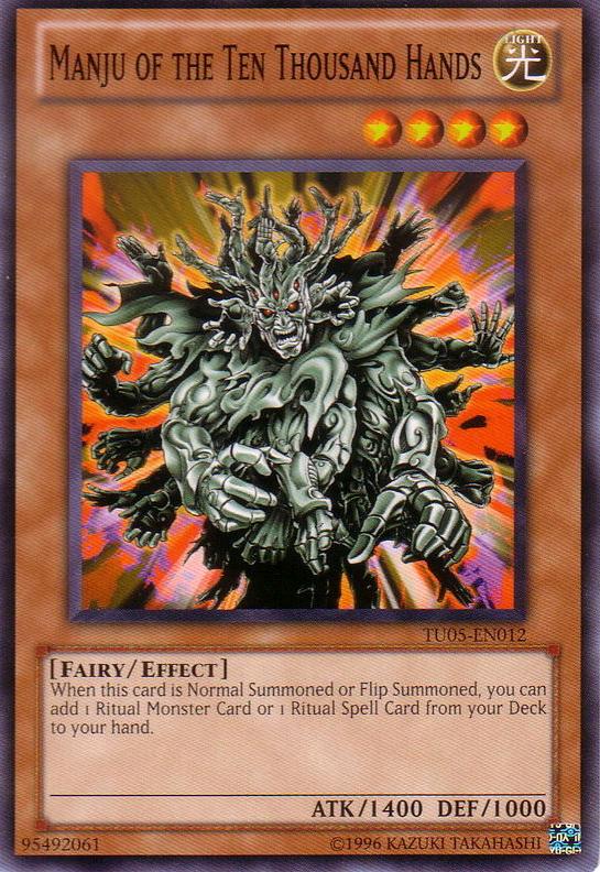 Manju of the Ten Thousand Hands [TU05-EN012] Common | Odin's Place