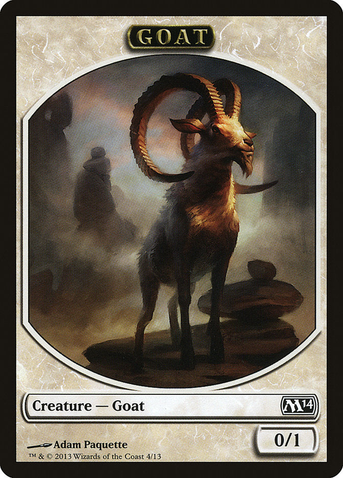 Goat Token (4) [Magic 2014 Tokens] | Odin's Place