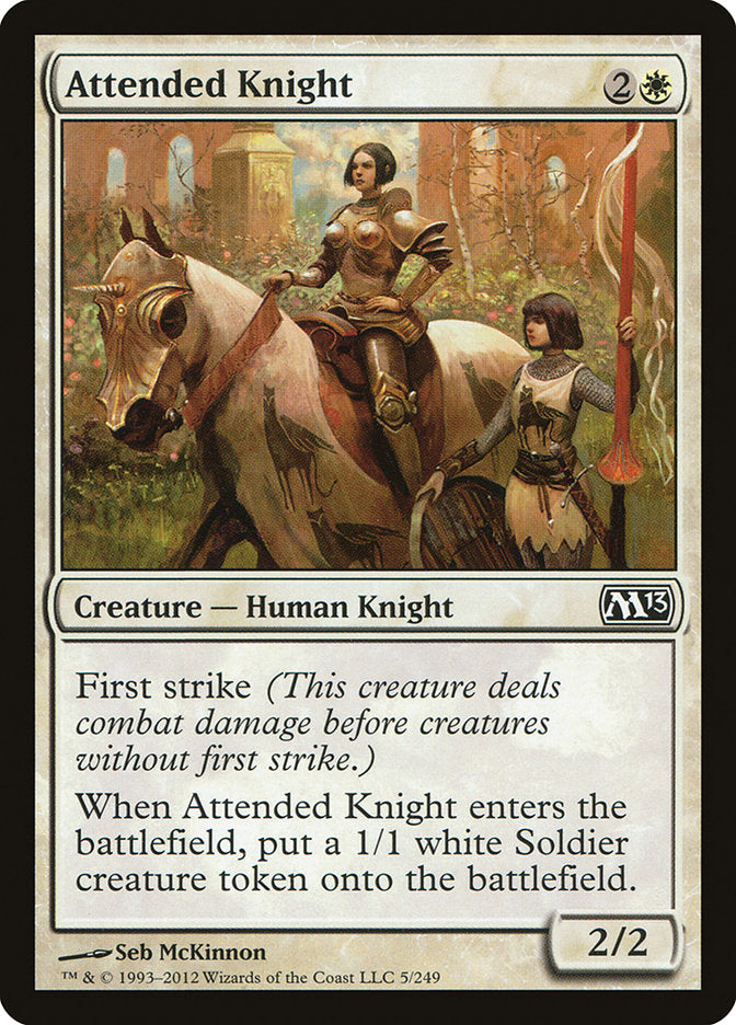 Attended Knight (5) [Magic 2013] | Odin's Place