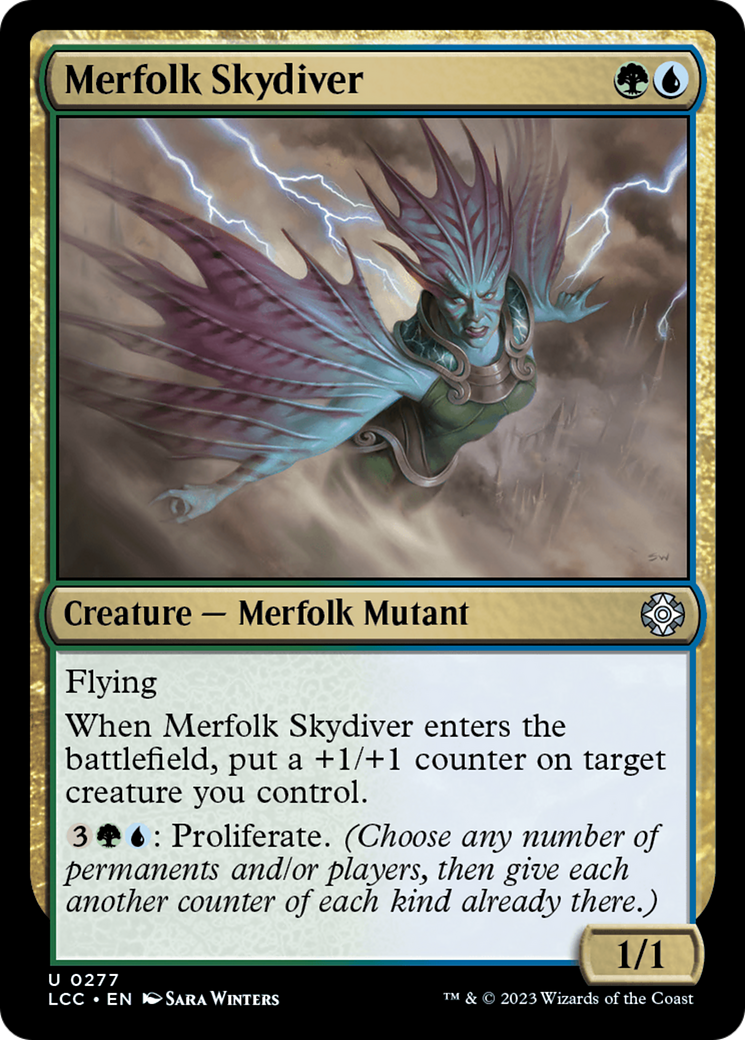 Merfolk Skydiver [The Lost Caverns of Ixalan Commander] | Odin's Place