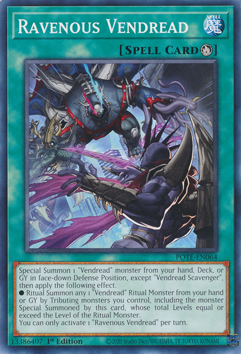 Ravenous Vendread [POTE-EN064] Common | Odin's Place