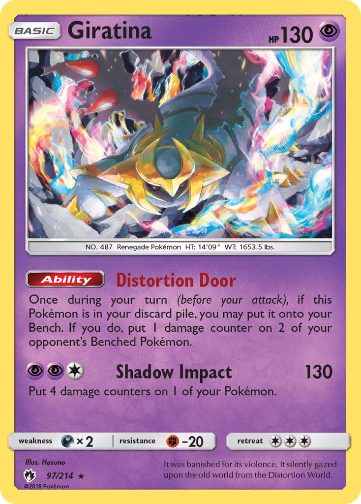 Giratina (97/214) (Theme Deck Exclusive) [Sun & Moon: Lost Thunder] | Odin's Place