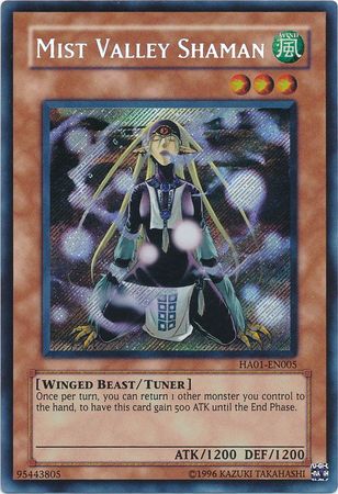 Mist Valley Shaman [HA01-EN005] Secret Rare | Odin's Place