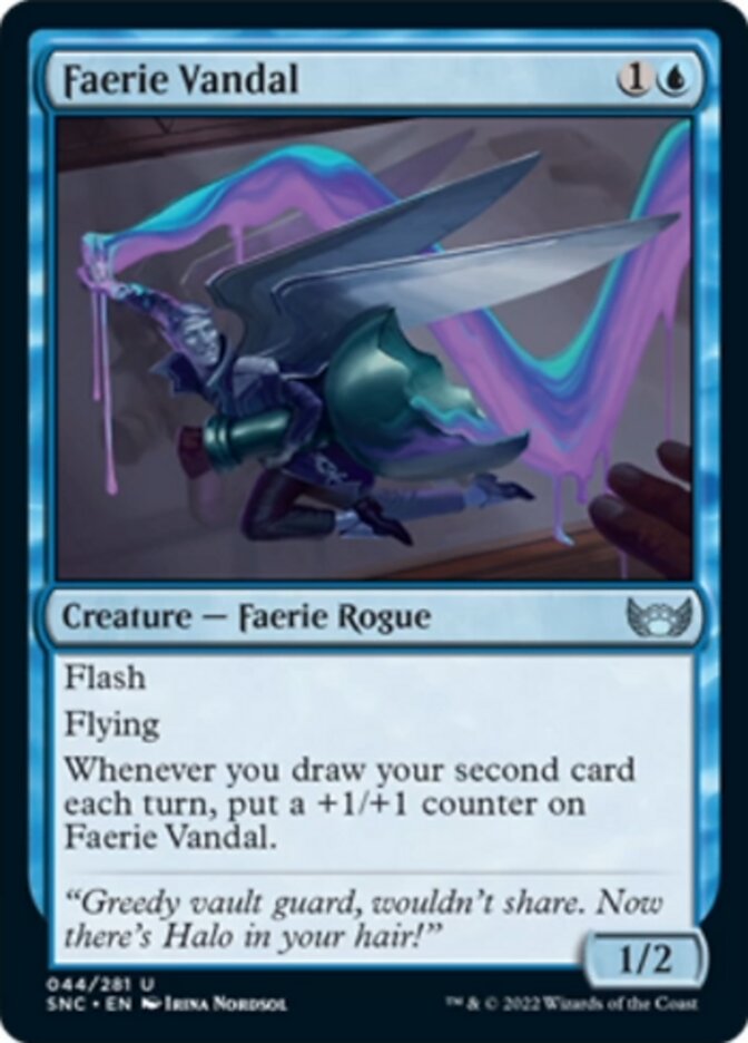 Faerie Vandal [Streets of New Capenna] | Odin's Place