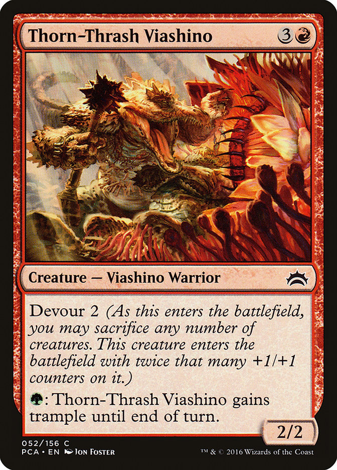 Thorn-Thrash Viashino (52) [Planechase Anthology] | Odin's Place