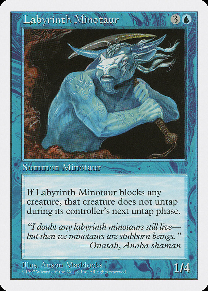 Labyrinth Minotaur (97) [Fifth Edition] | Odin's Place