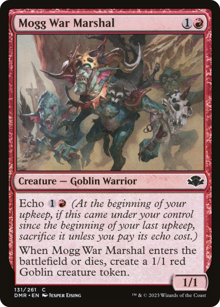 Mogg War Marshal [Dominaria Remastered] | Odin's Place