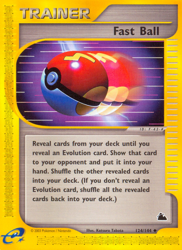 Fast Ball (124/144) [Skyridge] | Odin's Place