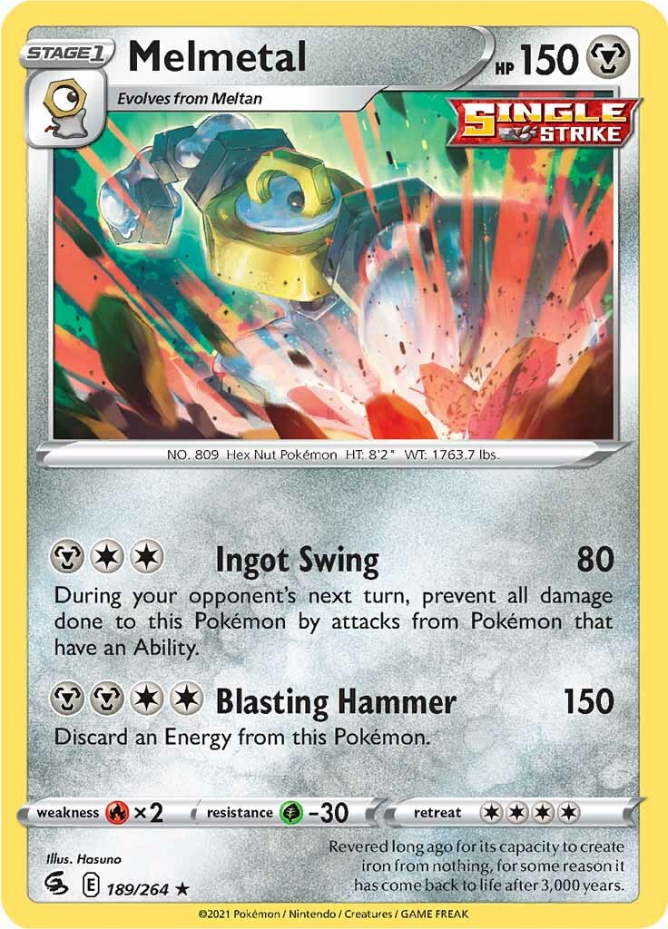 Melmetal (189/264) [Sword & Shield: Fusion Strike] | Odin's Place