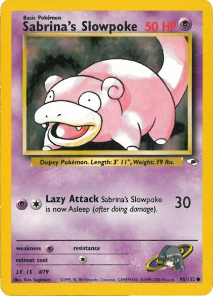 Sabrina's Slowpoke (95/132) [Gym Heroes Unlimited] | Odin's Place