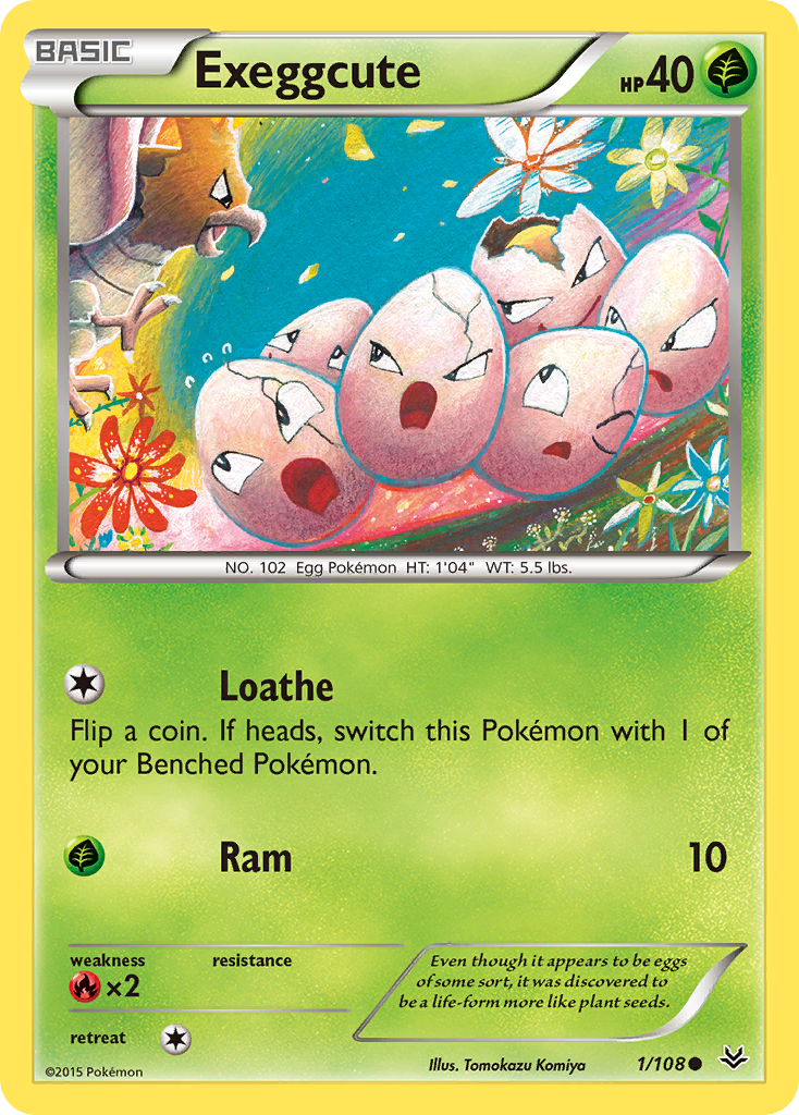 Exeggcute (1/108) [XY: Roaring Skies] | Odin's Place
