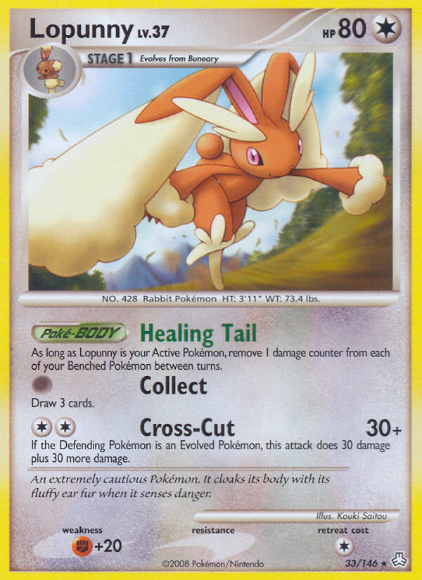 Lopunny (33/146) [Diamond & Pearl: Legends Awakened] | Odin's Place
