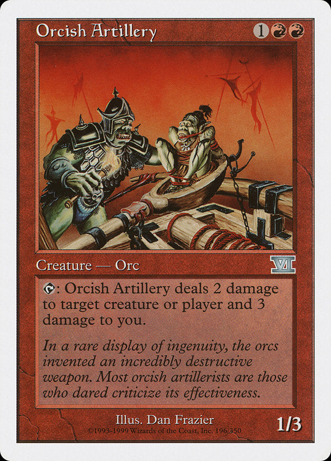 Orcish Artillery (196) [Classic Sixth Edition] | Odin's Place