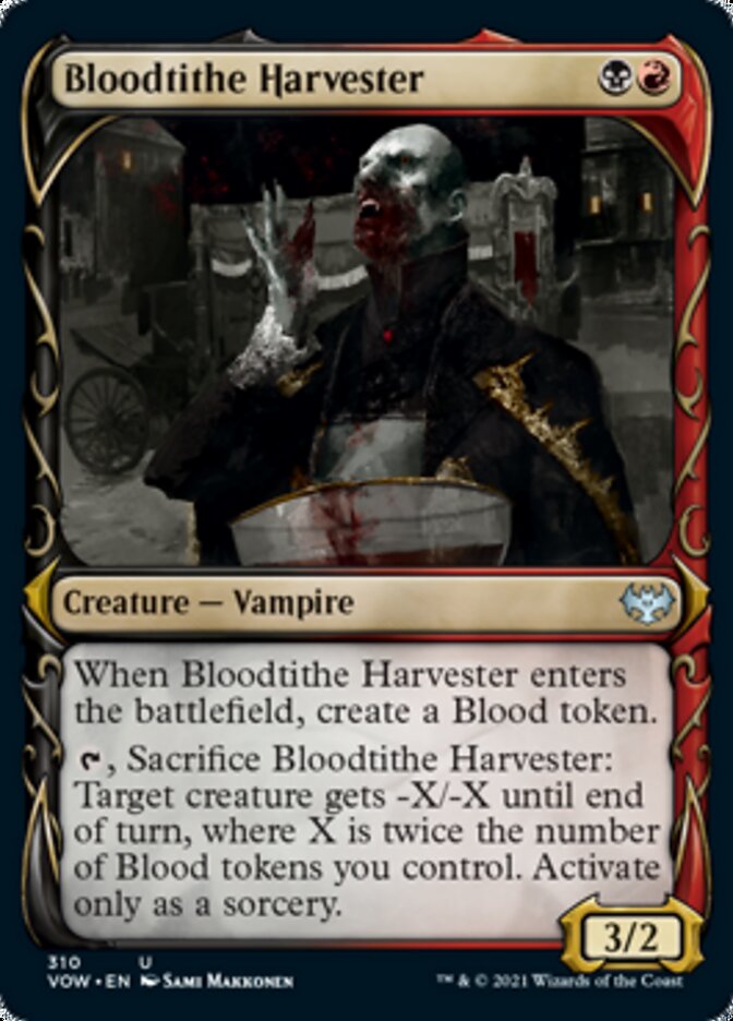 Bloodtithe Harvester (Showcase Fang Frame) [Innistrad: Crimson Vow] | Odin's Place