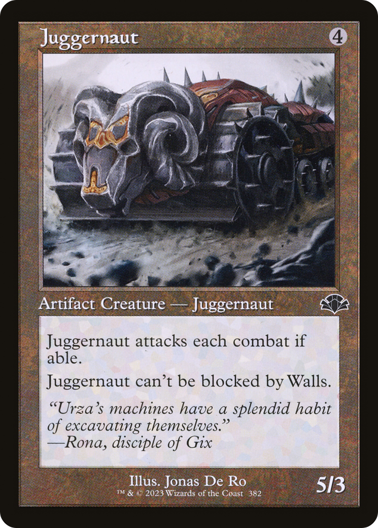 Juggernaut (Retro) [Dominaria Remastered] | Odin's Place