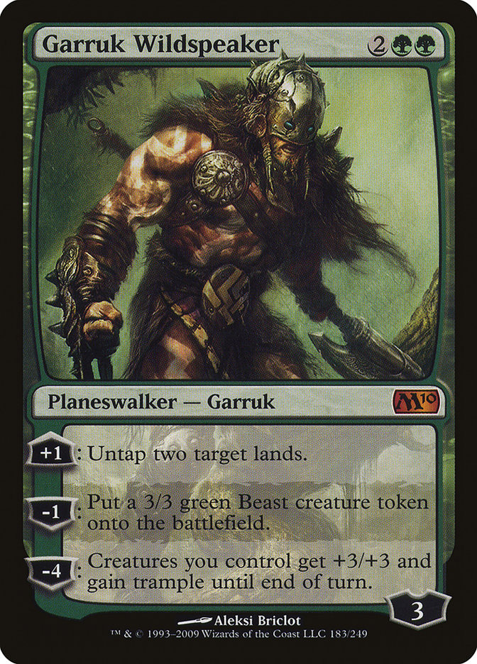 Garruk Wildspeaker (183) [Magic 2010] | Odin's Place