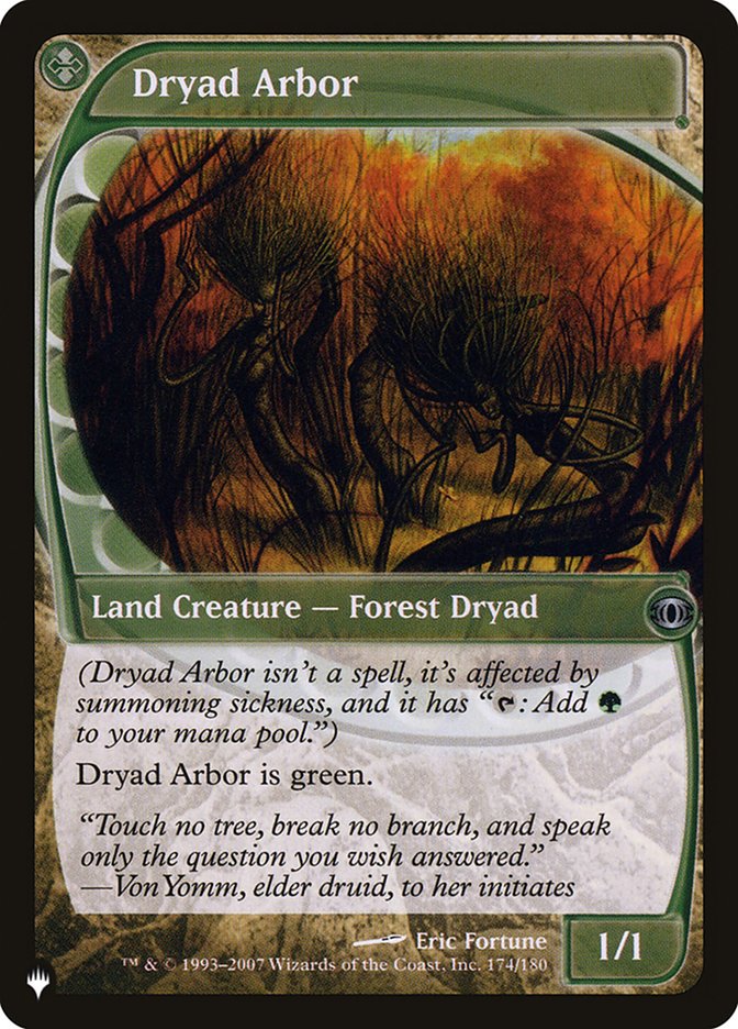 Dryad Arbor [The List] | Odin's Place