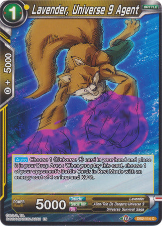 Lavender, Universe 9 Agent (DB2-114) [Divine Multiverse] | Odin's Place