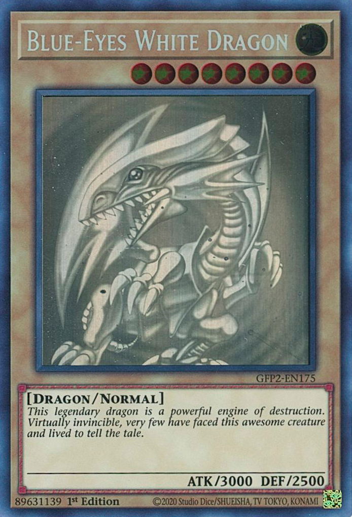 Blue-Eyes White Dragon [GFP2-EN175] Ghost Rare | Odin's Place