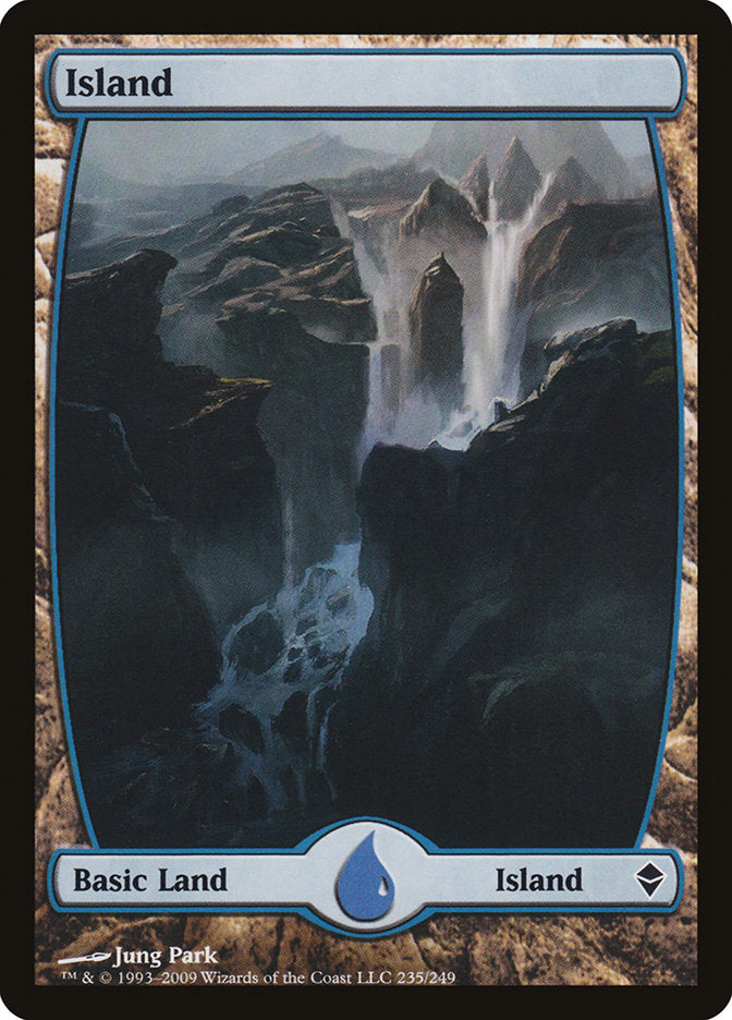 Island (235) [Zendikar] | Odin's Place