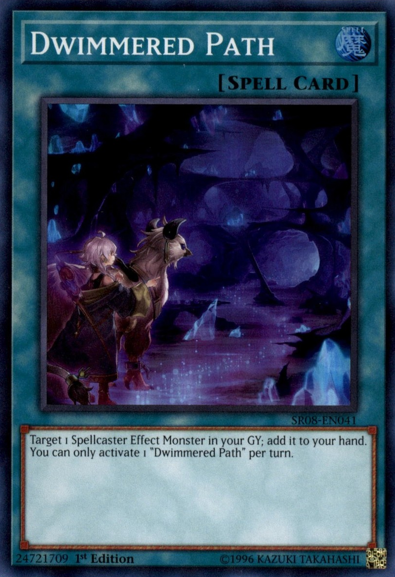 Dwimmered Path [SR08-EN041] Super Rare | Odin's Place