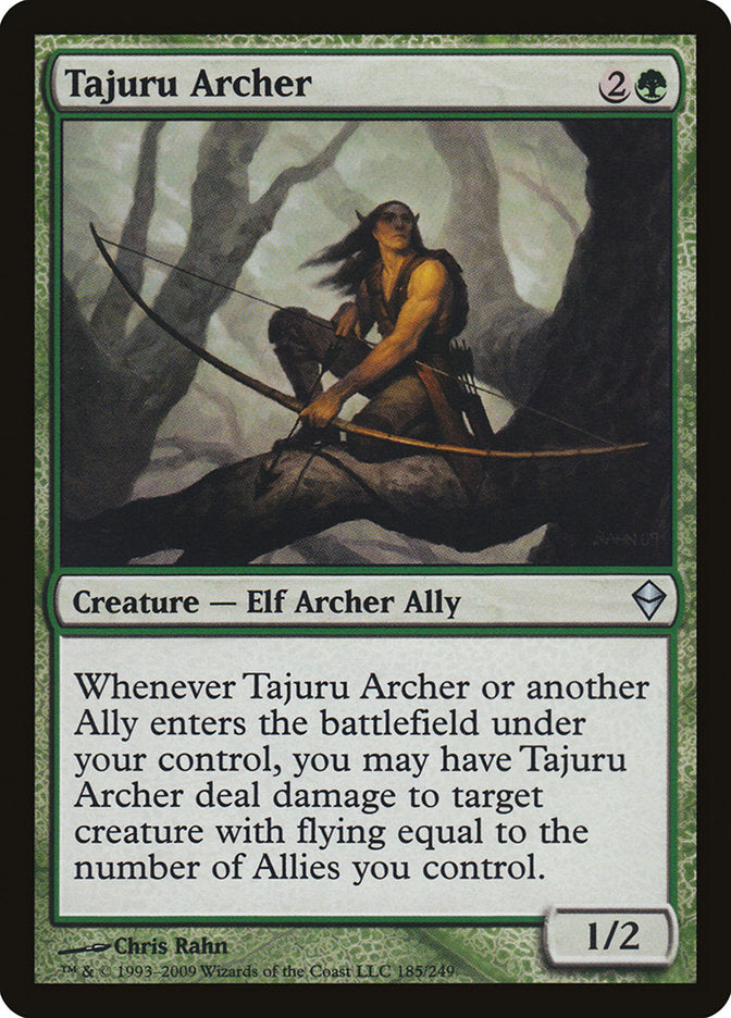 Tajuru Archer (185) [Zendikar] | Odin's Place