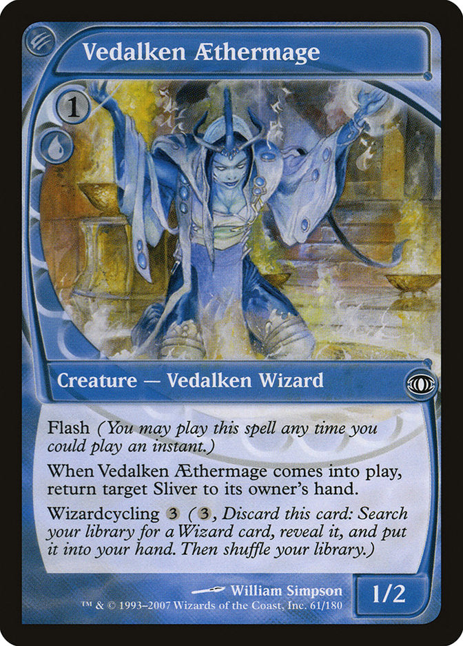 Vedalken Aethermage (61) [Future Sight] | Odin's Place
