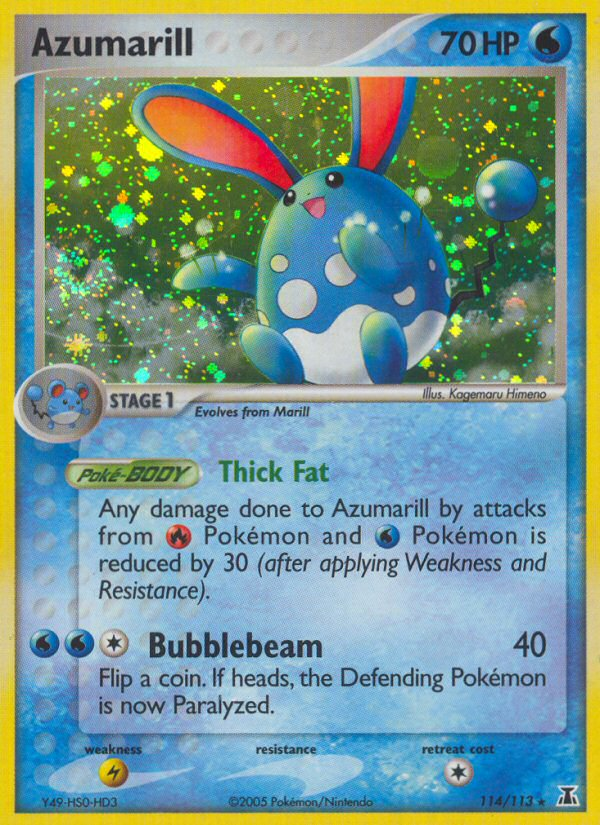 Azumarill (114/113) [EX: Delta Species] | Odin's Place