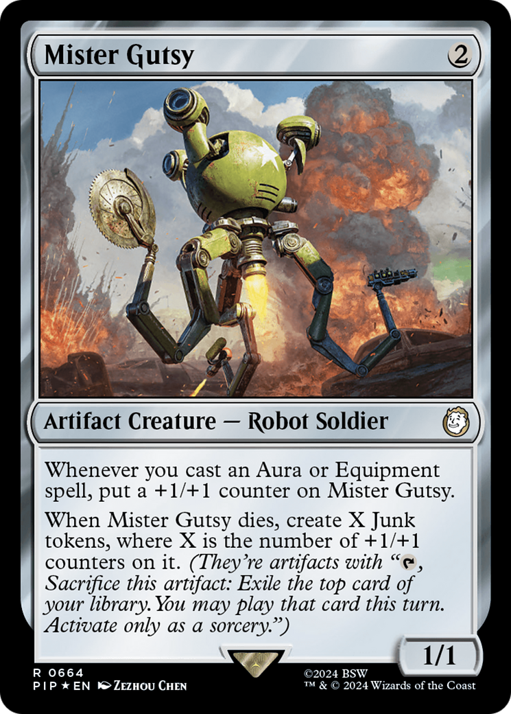 Mister Gutsy (Surge Foil) [Fallout] | Odin's Place