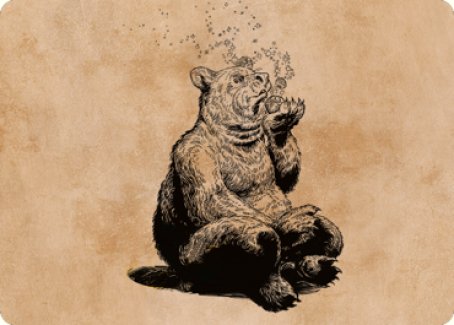 Wilson, Refined Grizzly Art Card [Commander Legends: Battle for Baldur's Gate Art Series] | Odin's Place
