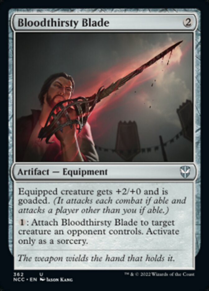 Bloodthirsty Blade [Streets of New Capenna Commander] | Odin's Place