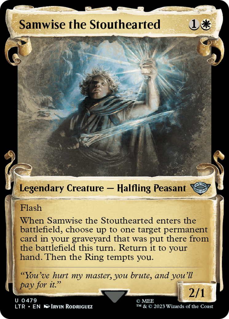 Samwise the Stouthearted [The Lord of the Rings: Tales of Middle-Earth Showcase Scrolls] | Odin's Place