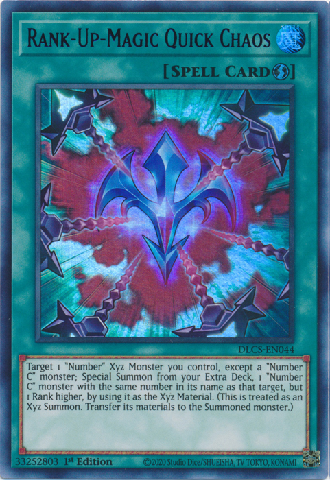 Rank-Up-Magic Quick Chaos (Blue) [DLCS-EN044] Ultra Rare | Odin's Place