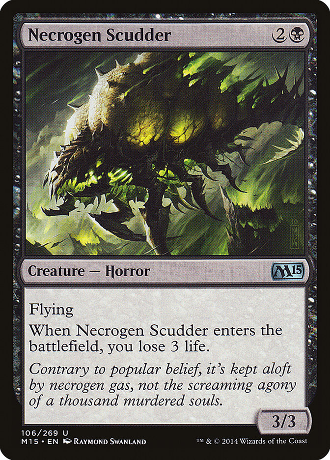 Necrogen Scudder (106) [Magic 2015] | Odin's Place