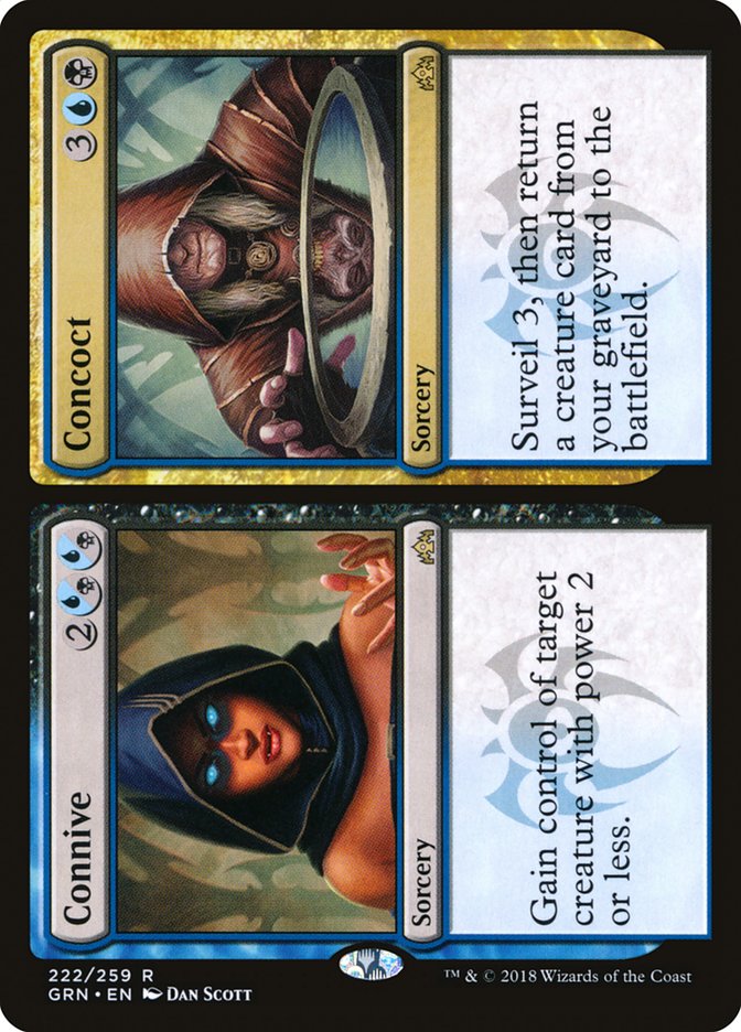 Connive // Concoct (222) [Guilds of Ravnica] | Odin's Place