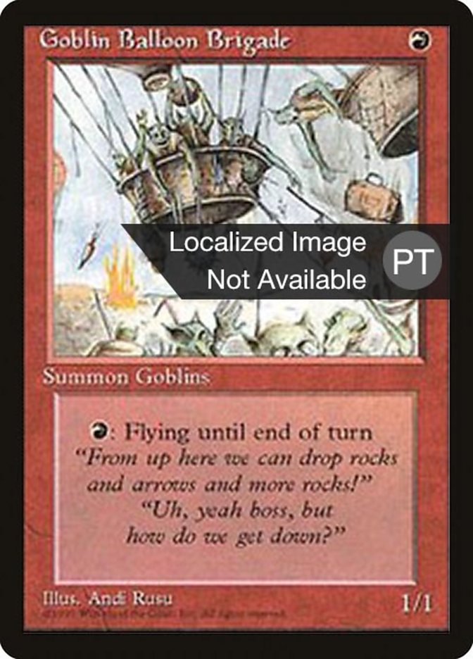 Goblin Balloon Brigade [Fourth Edition (Foreign Black Border)] | Odin's Place