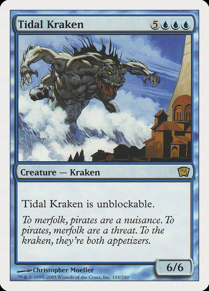 Tidal Kraken (105) [Ninth Edition] | Odin's Place