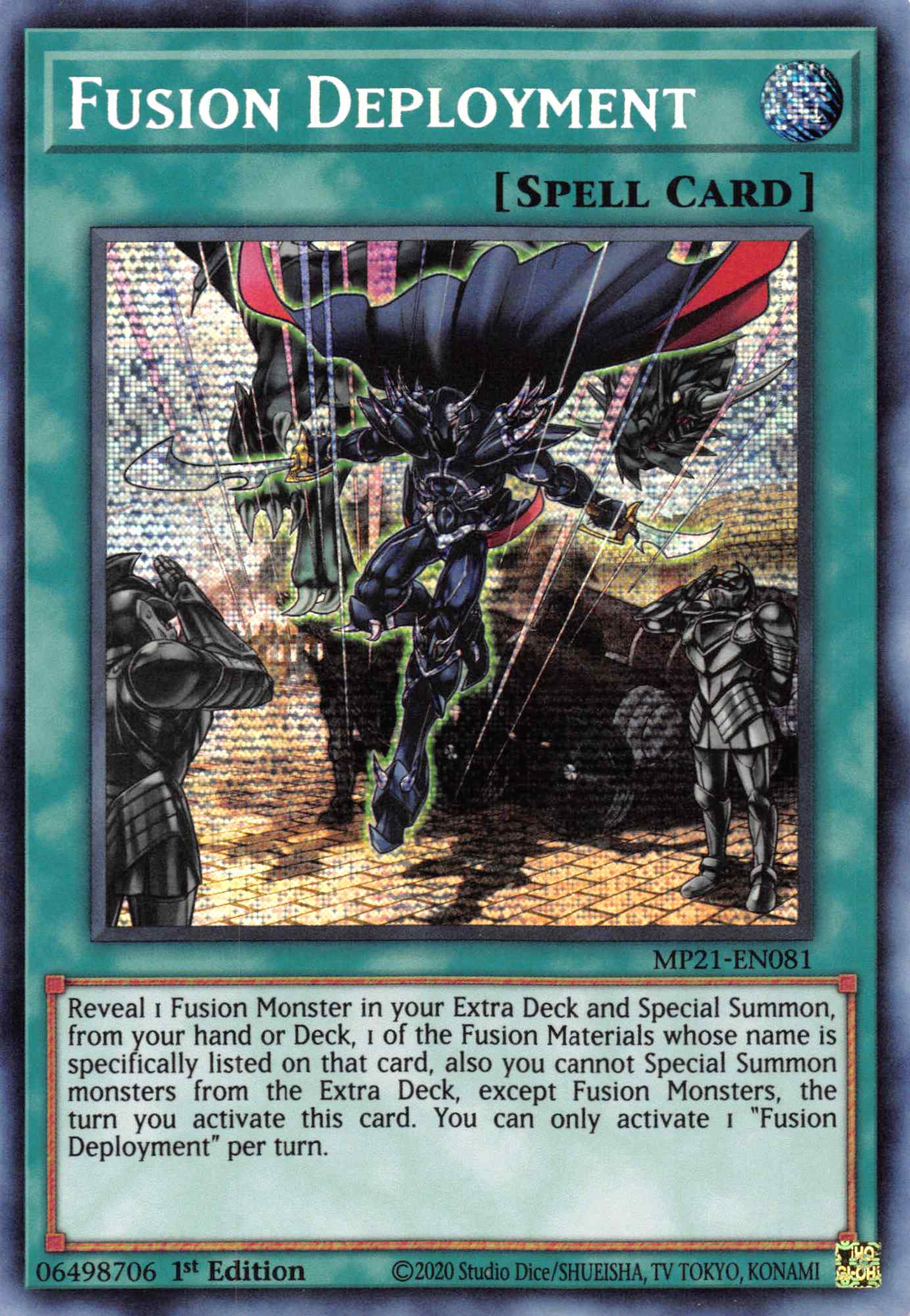 Fusion Deployment [MP21-EN081] Prismatic Secret Rare | Odin's Place