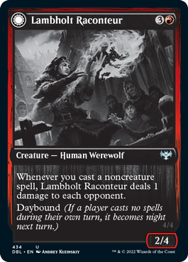 Lambholt Raconteur // Lambholt Ravager [Innistrad: Double Feature] | Odin's Place