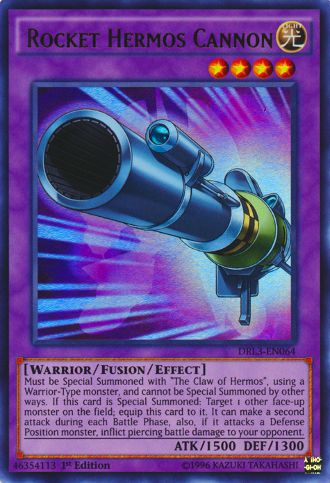 Rocket Hermos Cannon [DRL3-EN064] Ultra Rare | Odin's Place