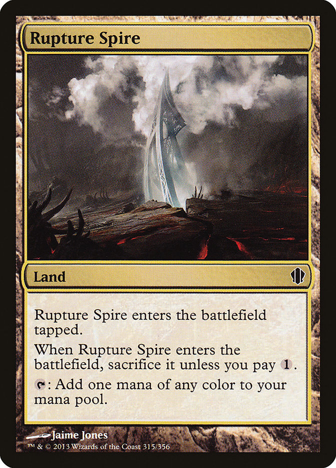Rupture Spire (315) [Commander 2013] | Odin's Place