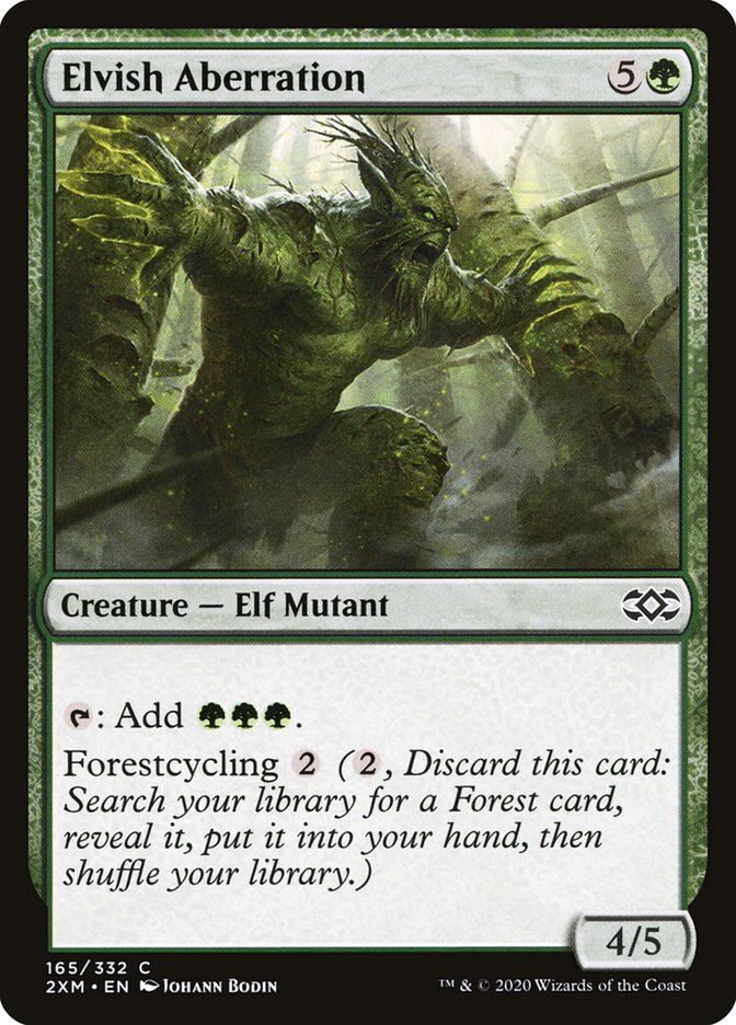 Elvish Aberration [Double Masters] | Odin's Place