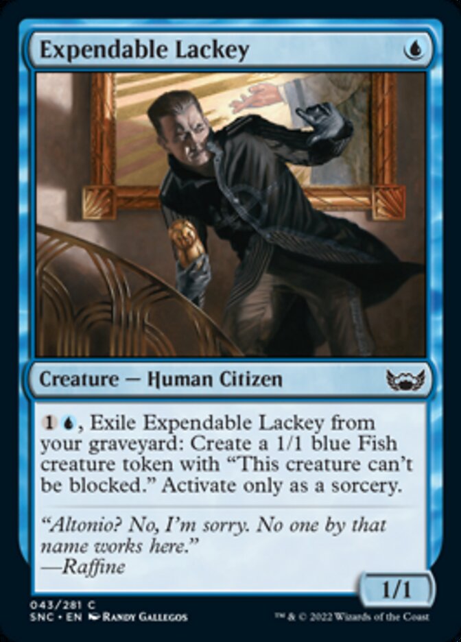 Expendable Lackey [Streets of New Capenna] | Odin's Place